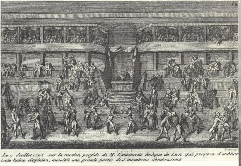 Adrien Lamourette et son fameux baiser