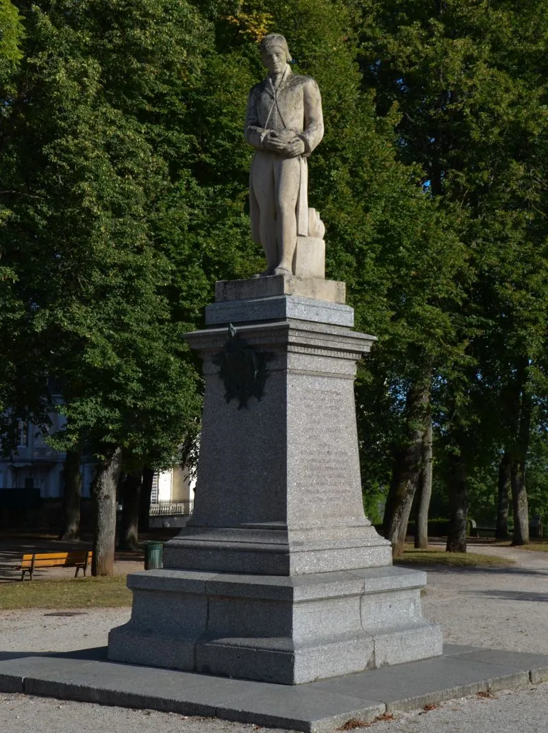 Philippe Lebon — sa statue à Chaumont