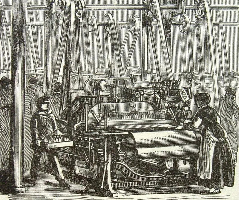 Philippe de Girard et son métier à tisser