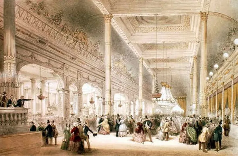 La salle Valentino